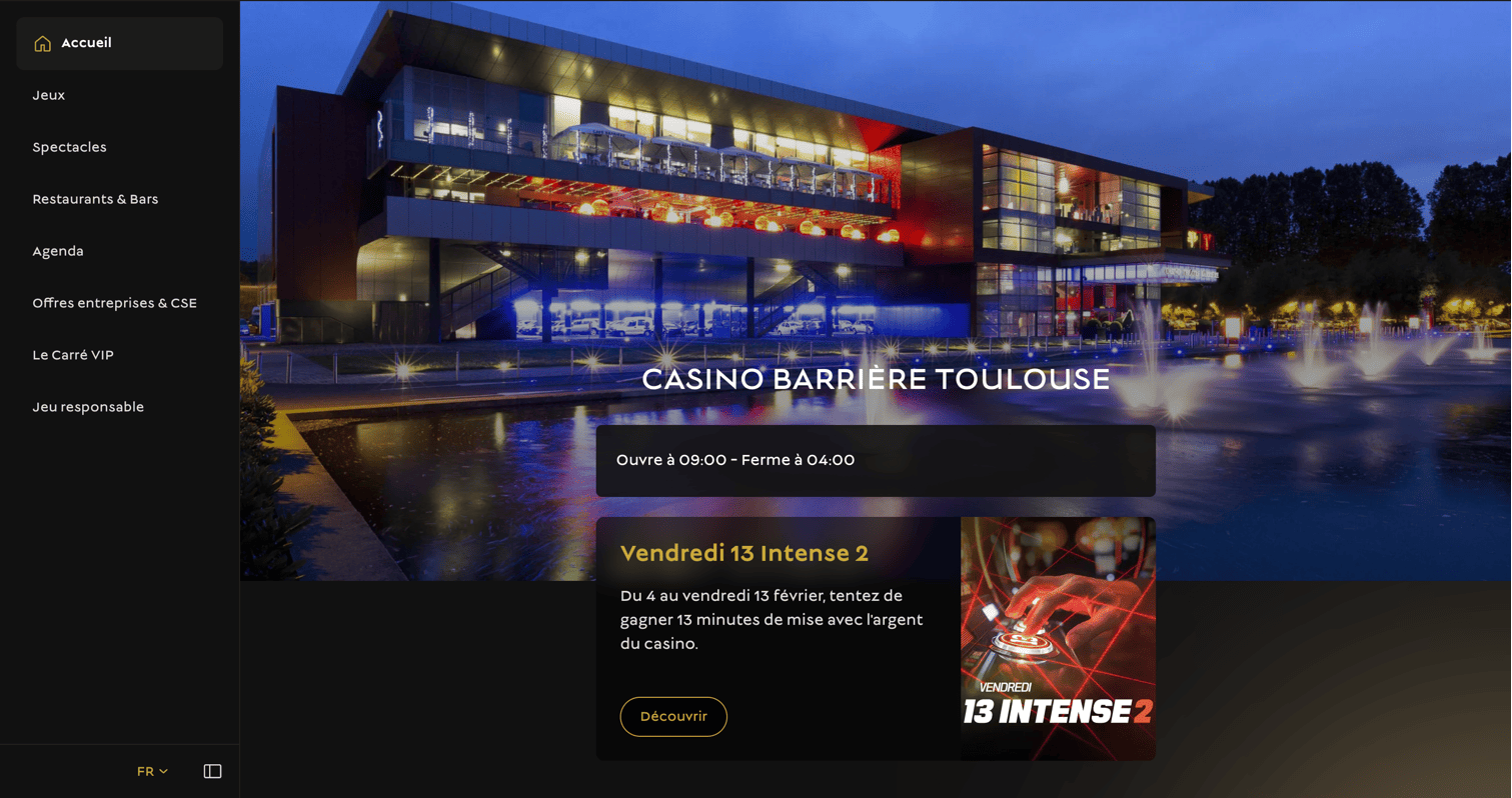 Barrière Toulouse Casino Barrière Toulouse Casino